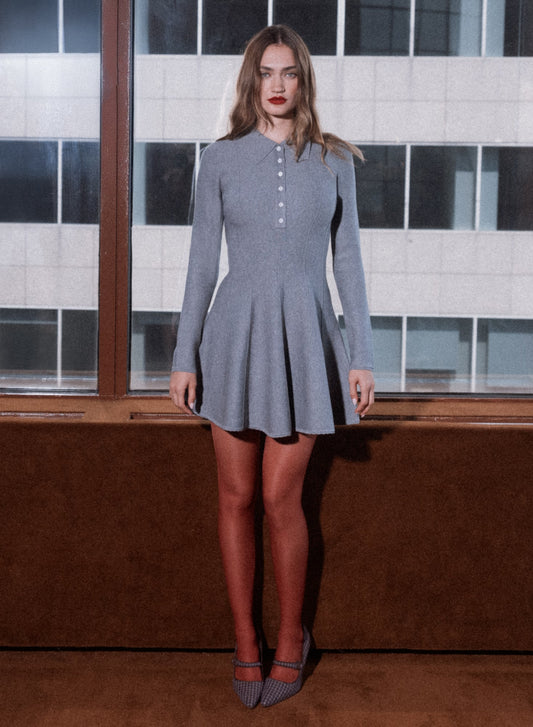 Henley Flared Corset Dress