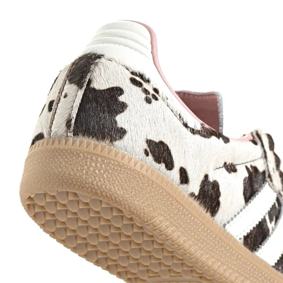 Adidas Samba OG 'Cow Print' Sneakers: Unique Brown Animal Print Classic Kicks